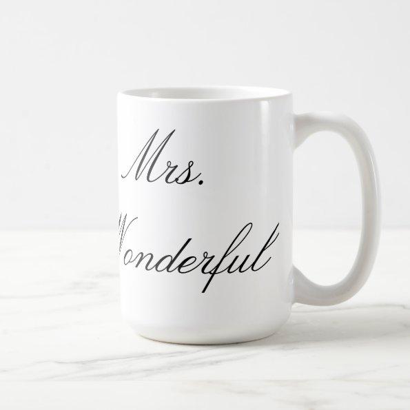 Mrs. Wonderful Mug