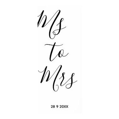 Ms to Mrs  Poster