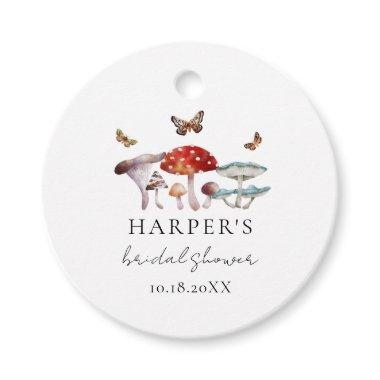 Mushroom Boho  Favor Tags