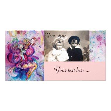 MUSICAL CLOWN pink white blue