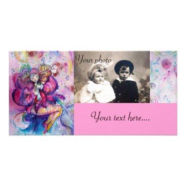 MUSICAL CLOWN pink white blue