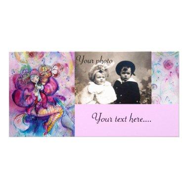 MUSICAL CLOWN pink white blue
