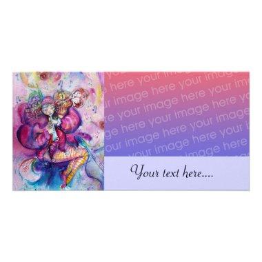 MUSICAL CLOWN pink white blue