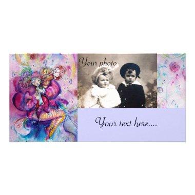 MUSICAL CLOWN pink white blue