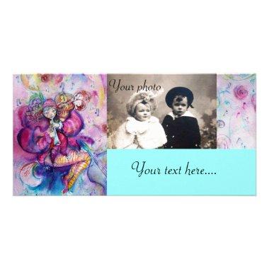 MUSICAL CLOWN pink white blue