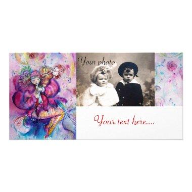 MUSICAL CLOWN pink white blue