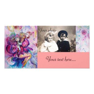MUSICAL CLOWN pink white blue