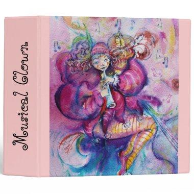 MUSICAL PINK CLOWN BINDER