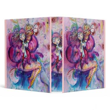 MUSICAL PINK CLOWN BINDER