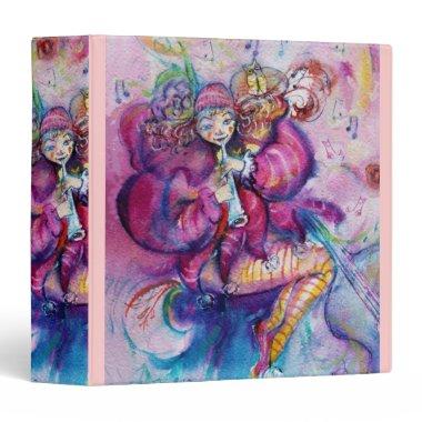 MUSICAL PINK CLOWN BINDER