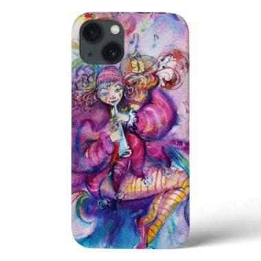 MUSICAL PINK CLOWN iPhone 13 CASE