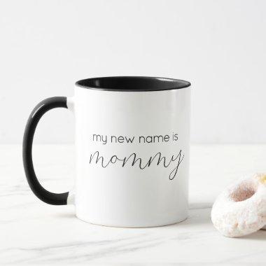 My New Name is Mommy Coffee Mug