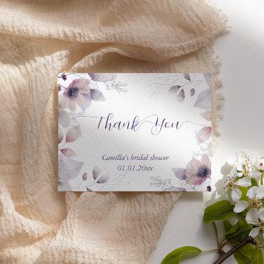 Mysterious Moon Garden Bridal Shower Thank You Invitations