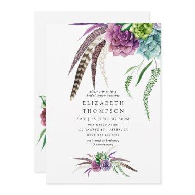 Mystical Boho Succulent