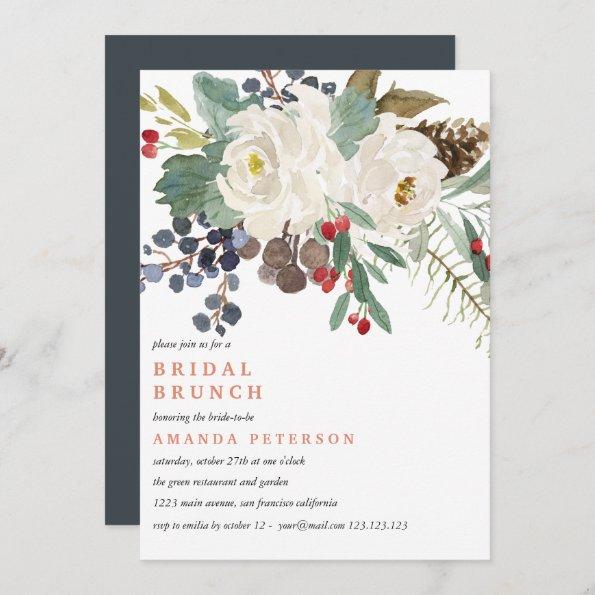 Mystical Winter | Wedding Bridal Brunch Invitations