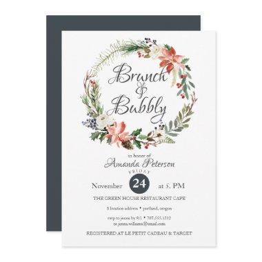 Mystical Winter | WEDDING WREATH BRUNCH Bubbly
