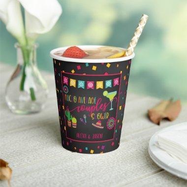 Nacho Average Couples Shower Paper Cup - Blk