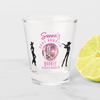 Nashville Cowgirl Disco Rodeo Bachelorette Weekend Shot Glass