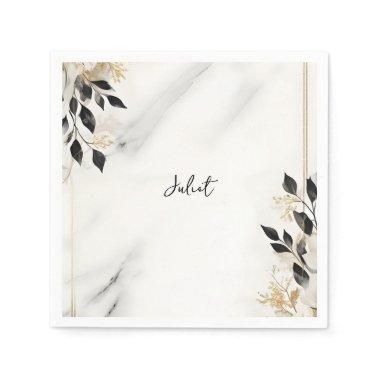 Natural Work Stacked Stone Marble  Napkins