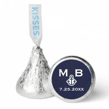 Nautical Anchor Wedding Hershey's Candy Favors