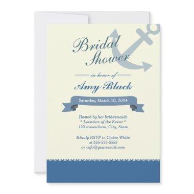 Nautical Blue Anchor