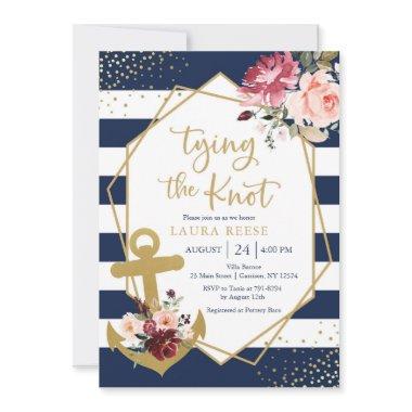 Nautical Bridal Shower Invitations