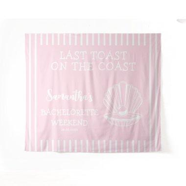 Nautical Sailboat Bachelorette Party Last Toast Tapestry