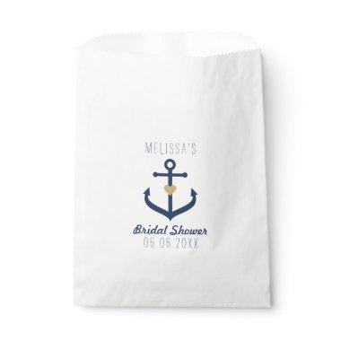 Nautical themed Favor Bags - Anchor Design