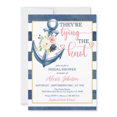 Nautical They'r Tying the Knot  (P/S)