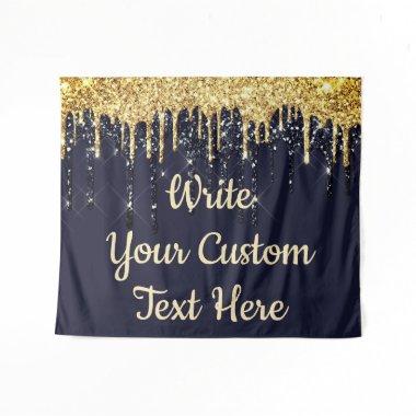 Navy Wedding Photo Booth Backdrop Anniversary Prop