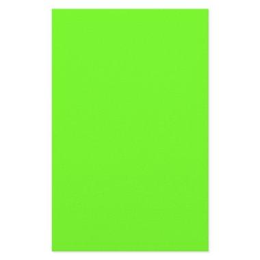 Neon Green Custom Color Plain Colorful Bright Stationery