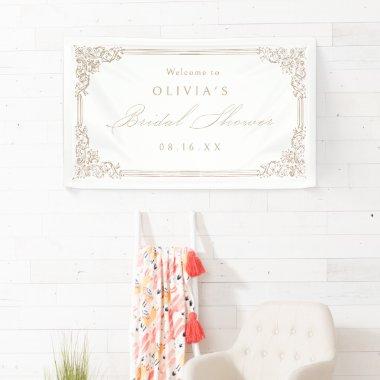Neutral Vintage Frame Elegant  Banner