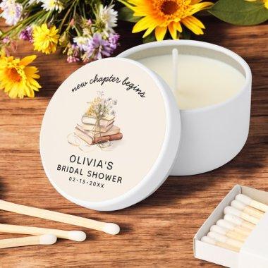 New Chapter Begins  Mini Candle Favors