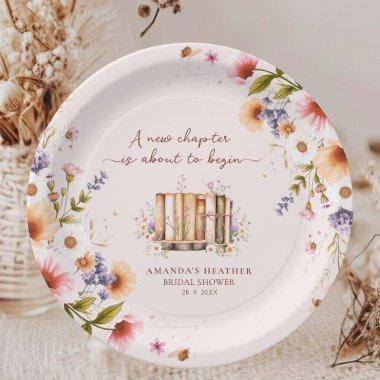 New Chapter Begins  Party Paper Plates