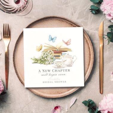 New Chapter Book Butterfly  Napkins