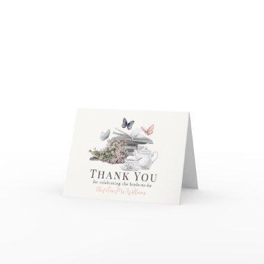 New Chapter Book Butterfly Pk Floral  Thank You