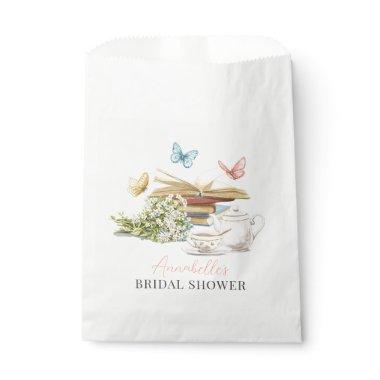 New Chapter Tea Set Butterflies Book  Favor Bag