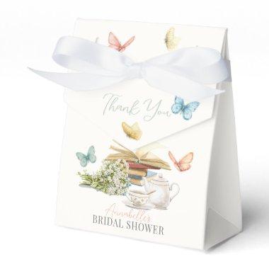 New Chapter Tea Set Butterflies Book  Favor Boxes