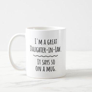 New Future Daughter in Law Bridal Shower Coffee Mug