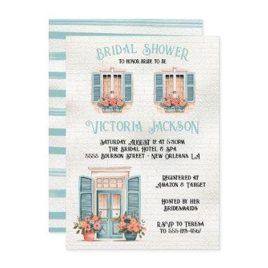 New Orleans Bridal Shower Invitations