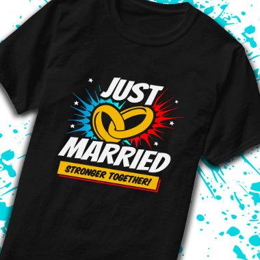 Newlywed - Wedding Honeymoon Couple - Just Married T-Shirt