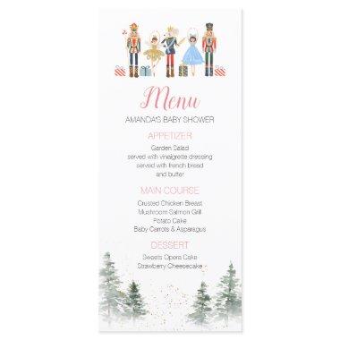 Nutcracker Christmas  Tea Menu