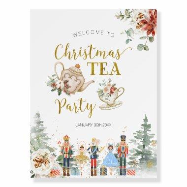 Nutcracker Christmas  Tea Welcome Foam Board