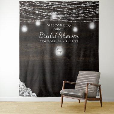 Oak Ridge Rustic Bridal Shower Photo Prop Backdrop