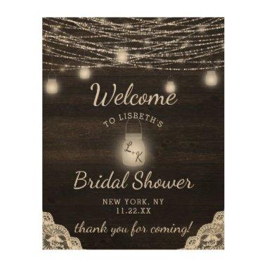 Oak Ridge Rustic Wood  Welcome Sign