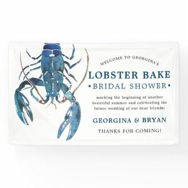 Ocean Blue Lobster Bake Party Banner