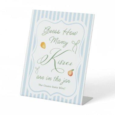 Off the Market  Guess How Many Pedestal Sign