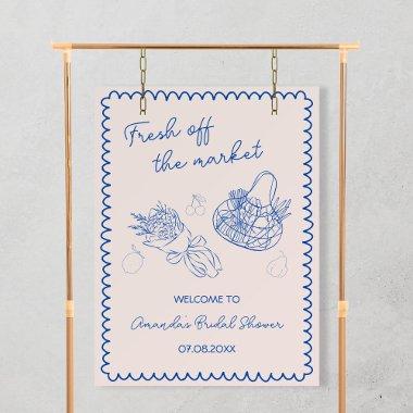 Off The Market Hand Drawn  Welcome Foam Board