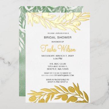 Olive Branch Botanical  Foil