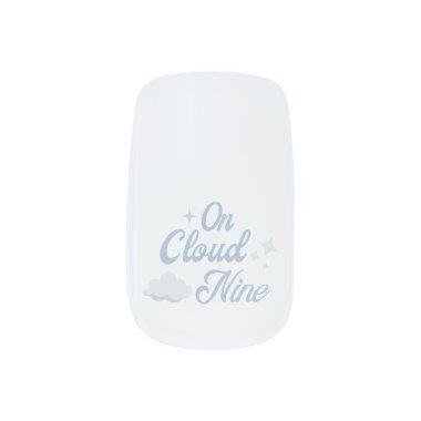 On Cloud 9 Bachelorette Party Favors Minx Nail Art